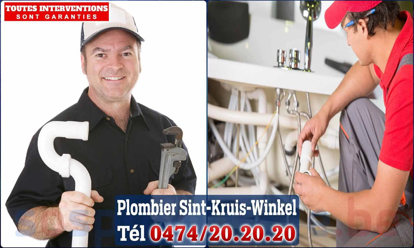 SOS Plomberie - Plombier Sint-Kruis-Winkel pour installation et
                    réparation