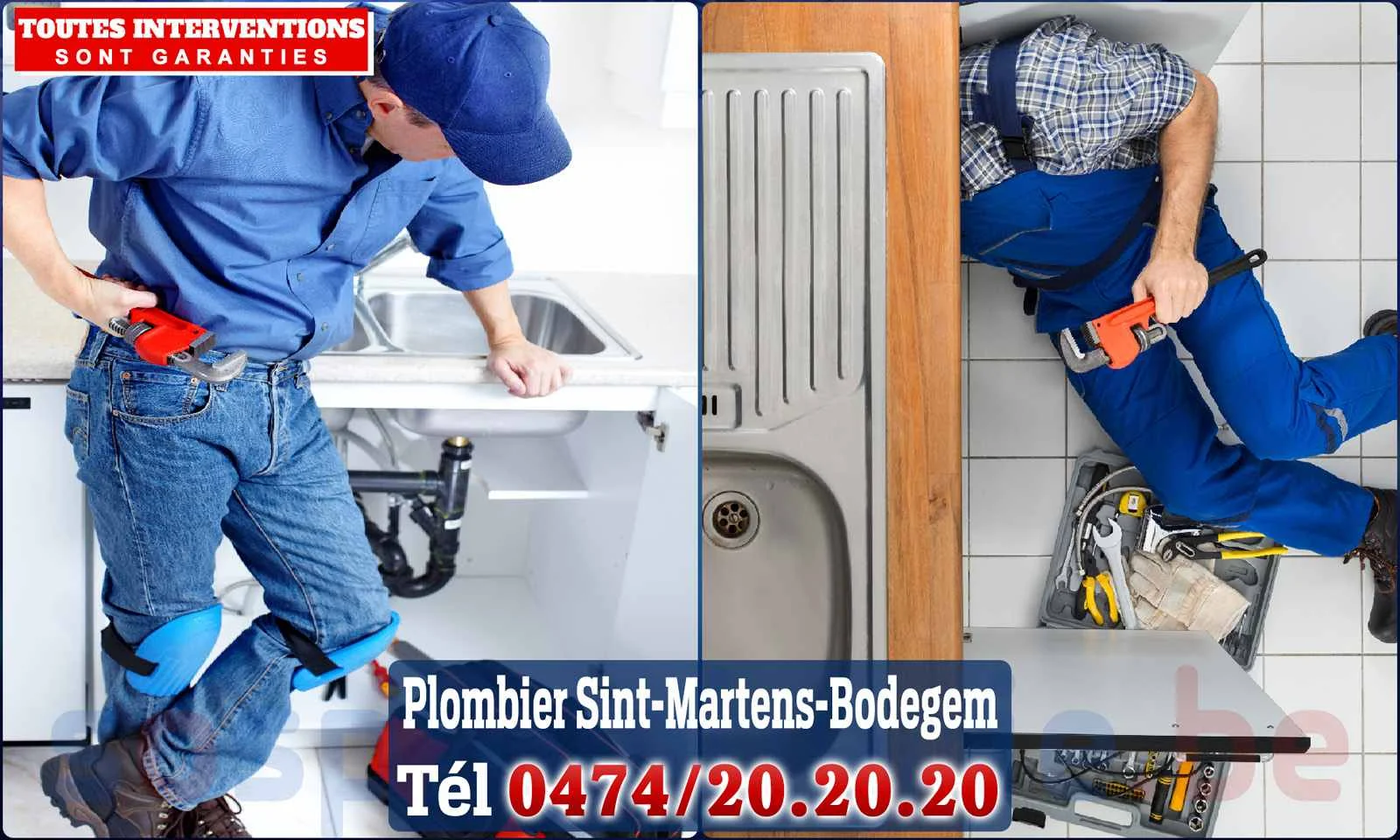 SOS Plomberie - Plombier Sint-Martens-Bodegem pour installation et
                    réparation