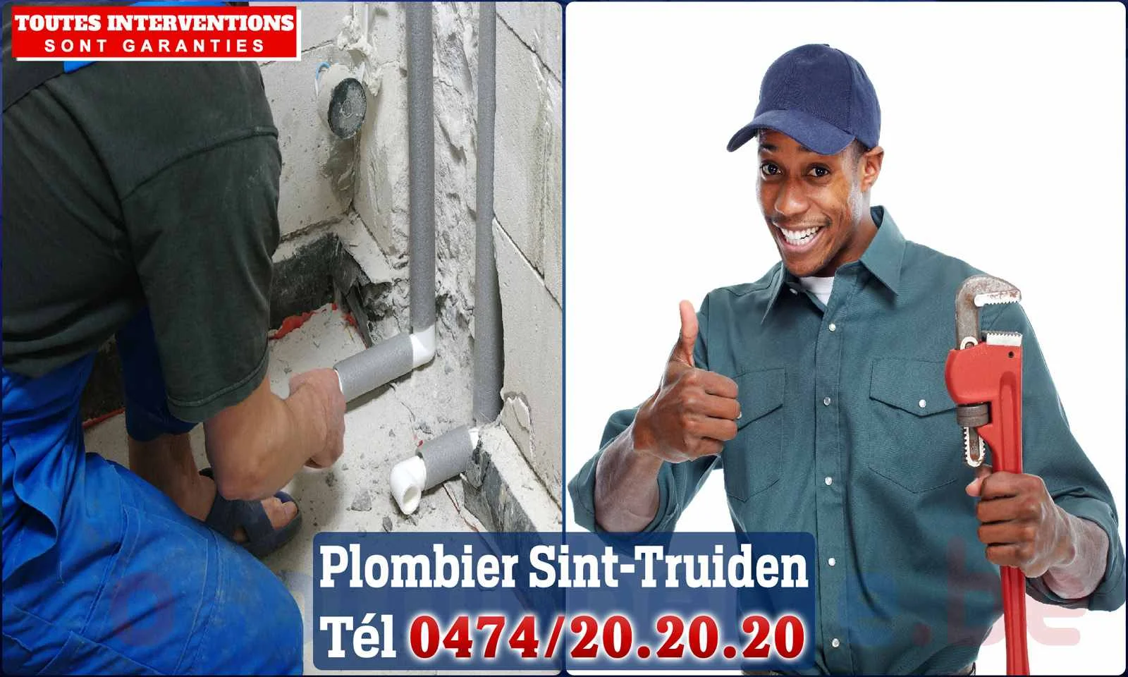 SOS Plomberie - Plombier Sint-Truiden pour installation et réparation