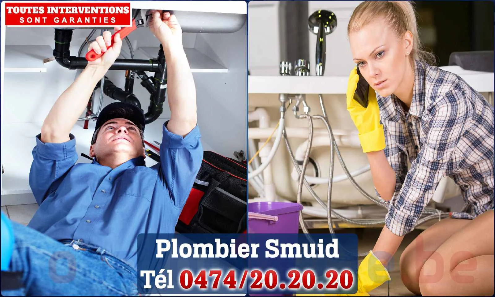 SOS Plomberie - Plombier Smuid pour installation et
                    réparation