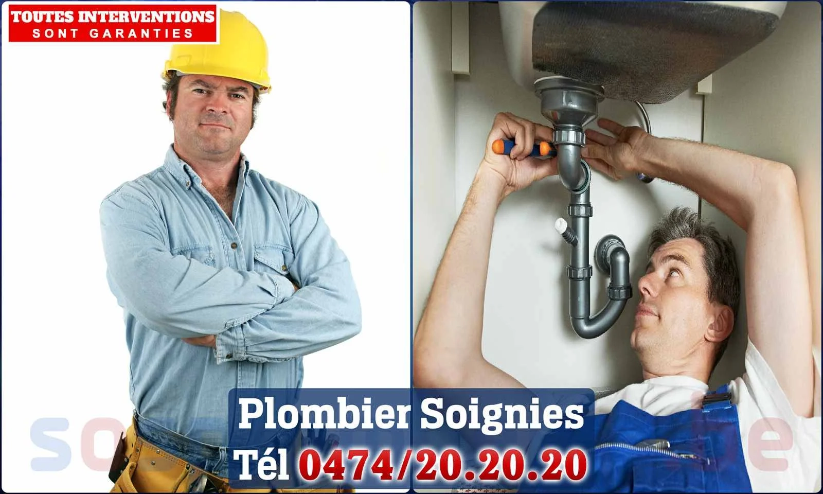 SOS Plomberie - Plombier Soignies pour installation et réparation