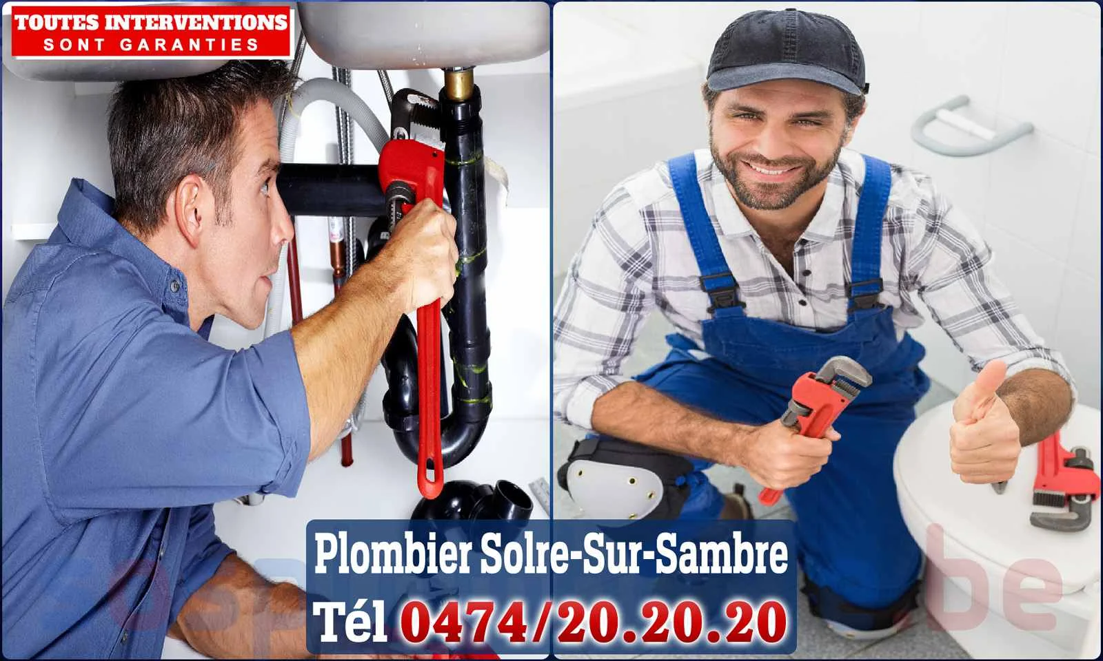 SOS Plomberie - Plombier Solre-sur-Sambre pour installation et
                    réparation