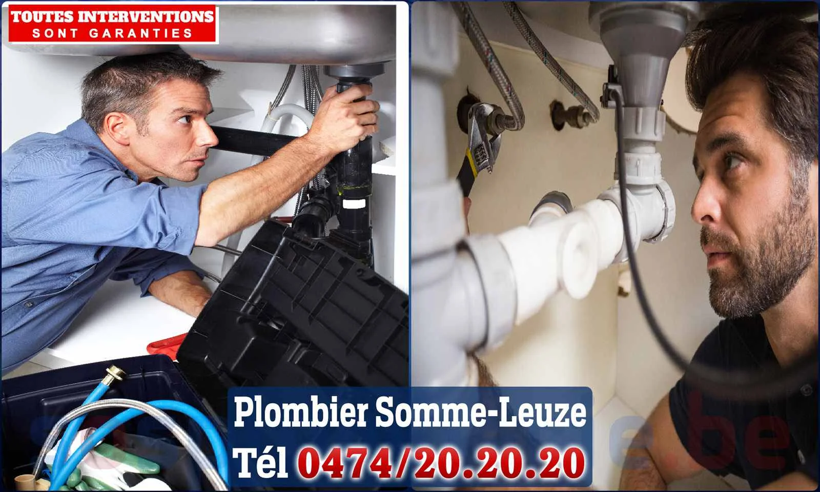 SOS Plomberie - Plombier Somme-Leuze pour installation et réparation