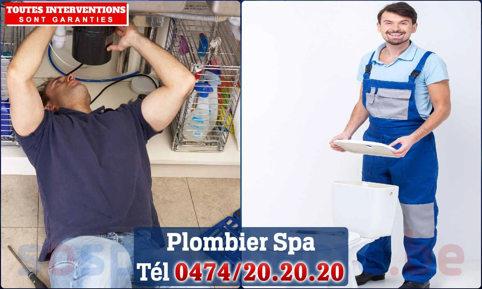SOS Plomberie - Plombier Spa pour installation et réparation