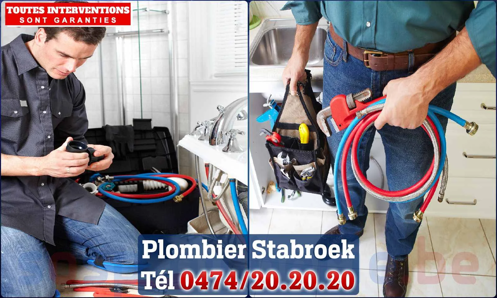 SOS Plomberie - Plombier Stabroek pour installation et réparation