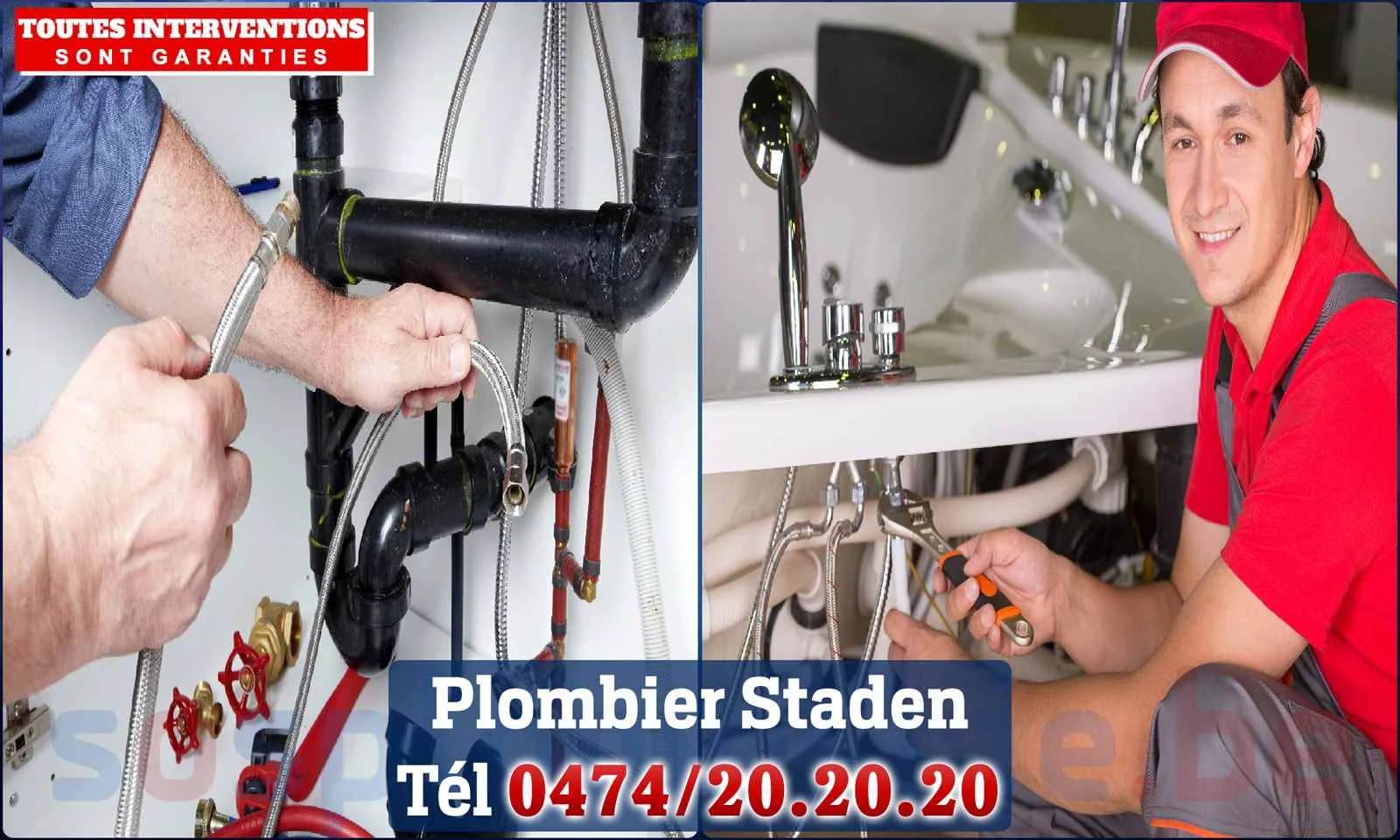 SOS Plomberie - Plombier Staden pour installation et réparation