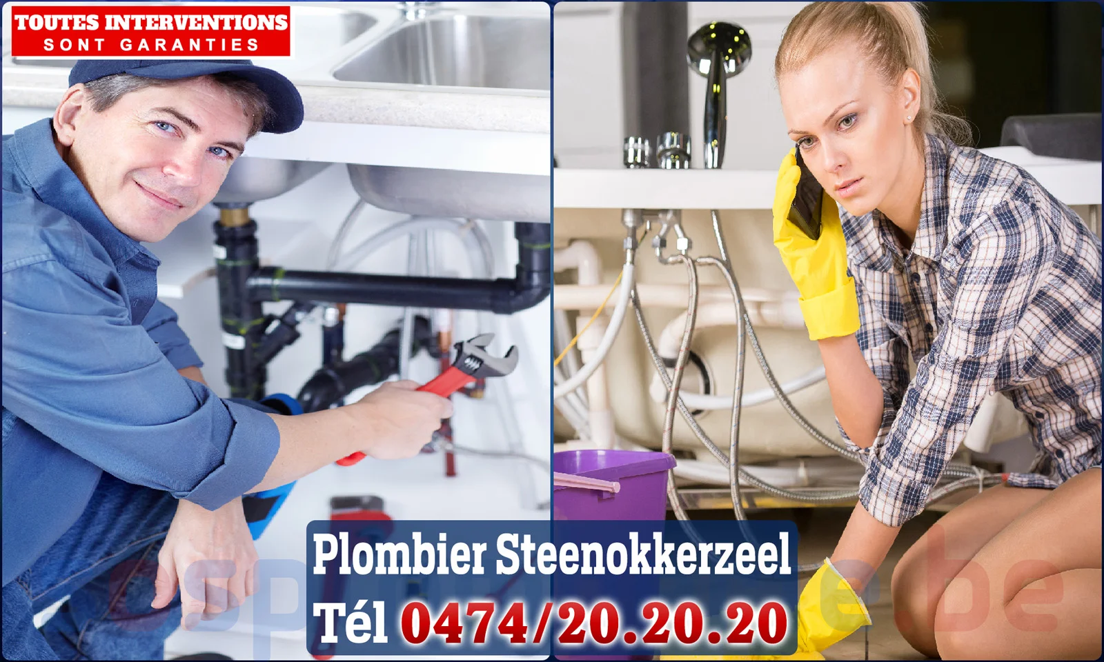 SOS Plomberie - Plombier Steenokkerzeel pour installation et réparation