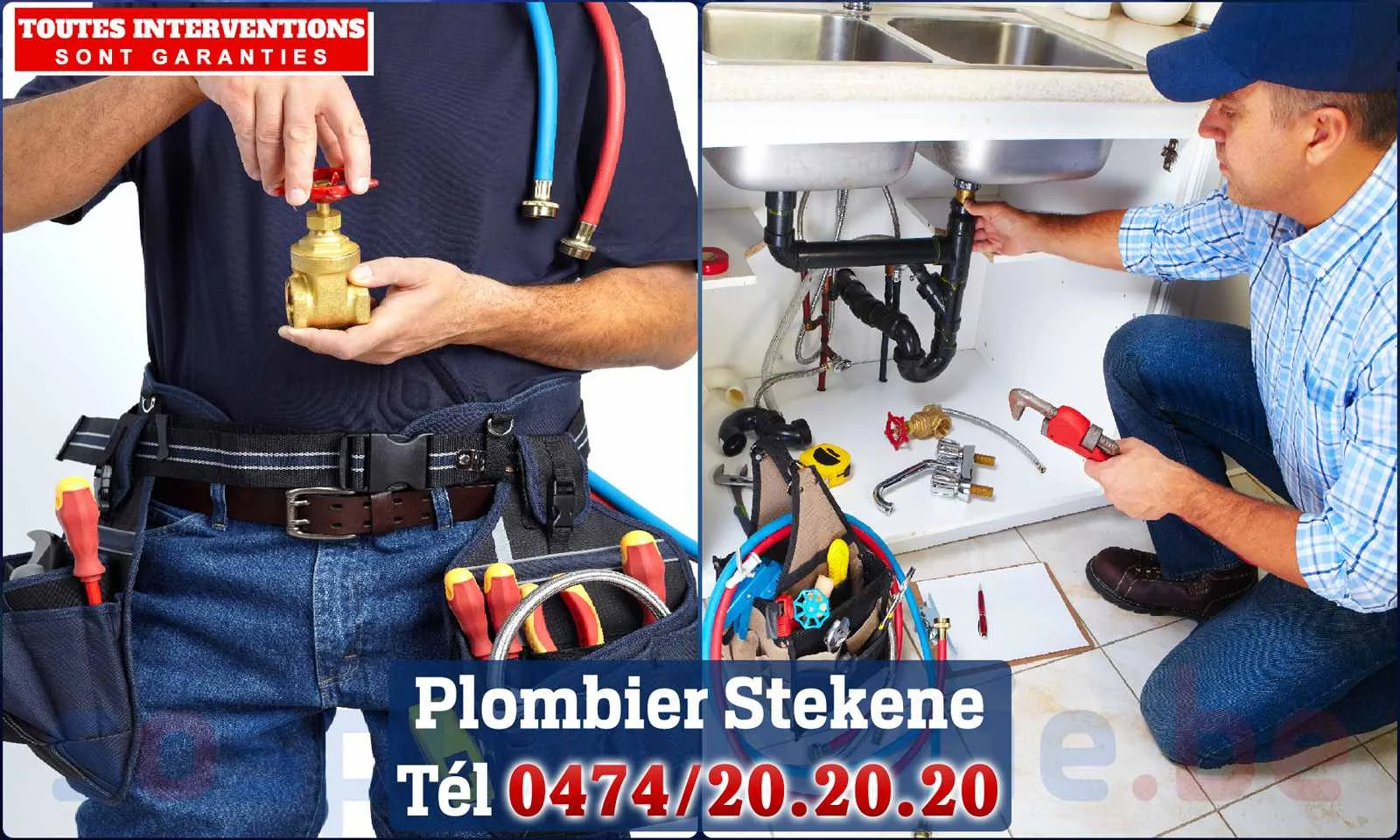 SOS Plomberie - Plombier Stekene pour installation et réparation