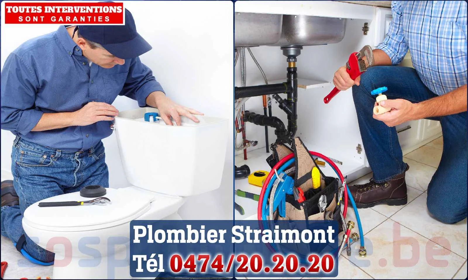 SOS Plomberie - Plombier Straimont pour installation et
                    réparation