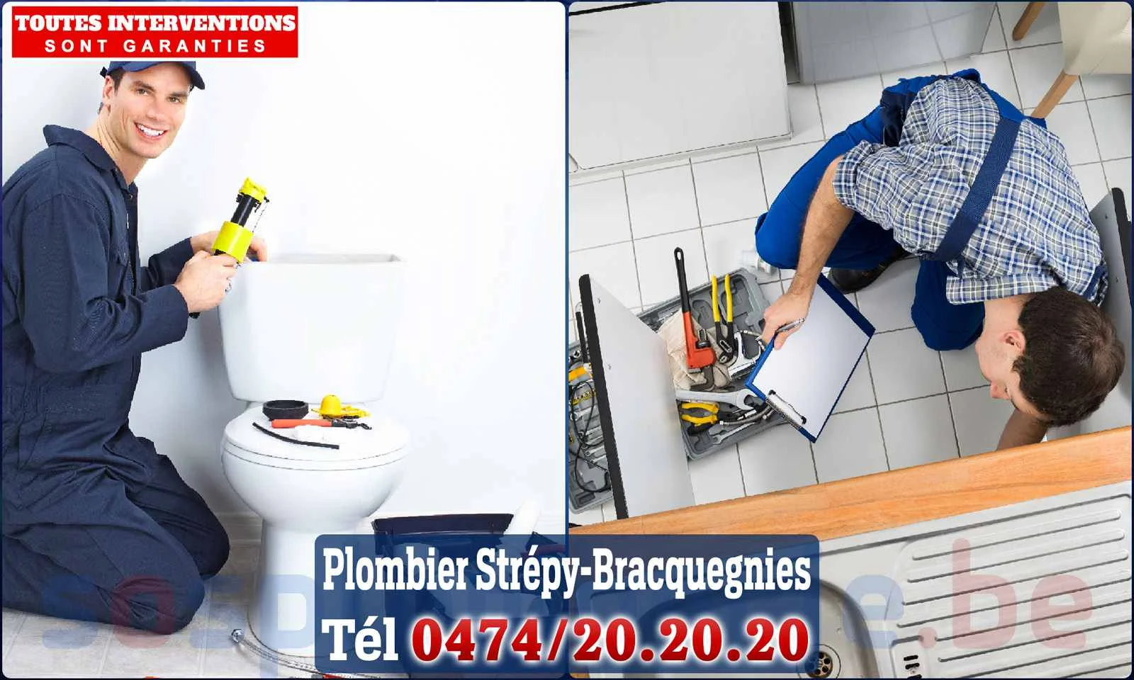 SOS Plomberie - Plombier Strépy-Bracquegnies pour installation et
                    réparation