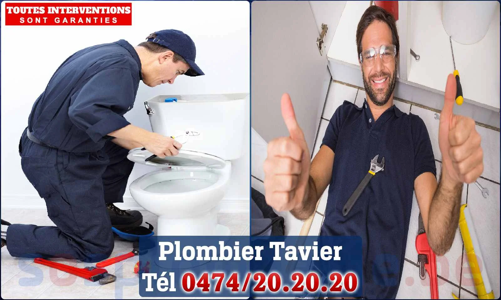 SOS Plomberie - Plombier Tavier pour installation et
                    réparation