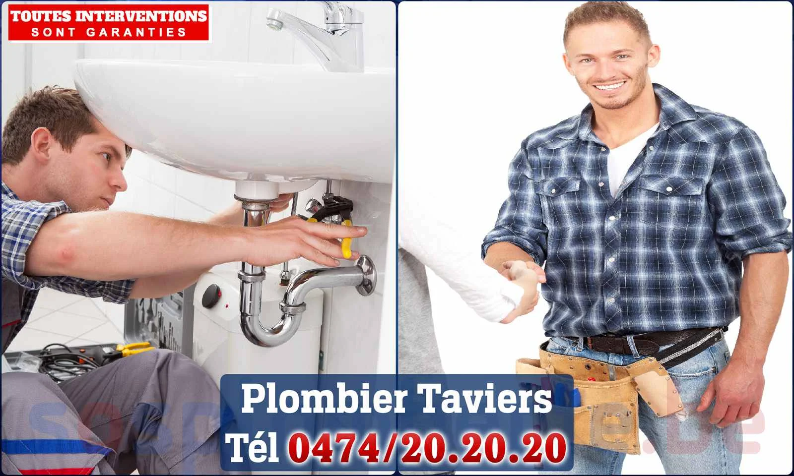 SOS Plomberie - Plombier Taviers pour installation et
                    réparation