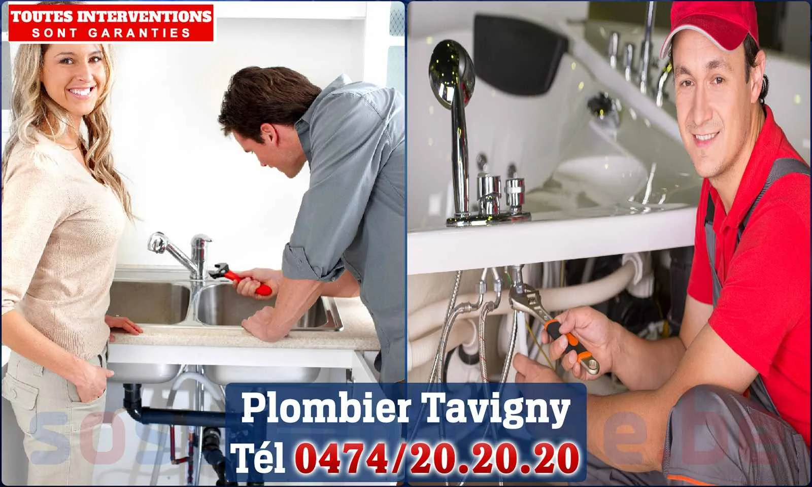 SOS Plomberie - Plombier Tavigny pour installation et
                    réparation