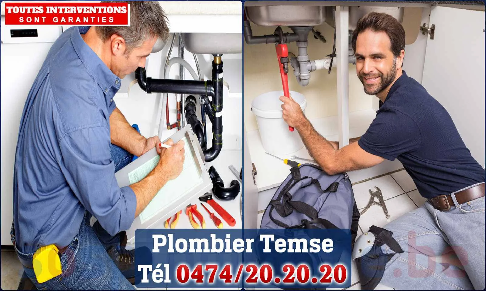 SOS Plomberie - Plombier Temse pour installation et réparation
