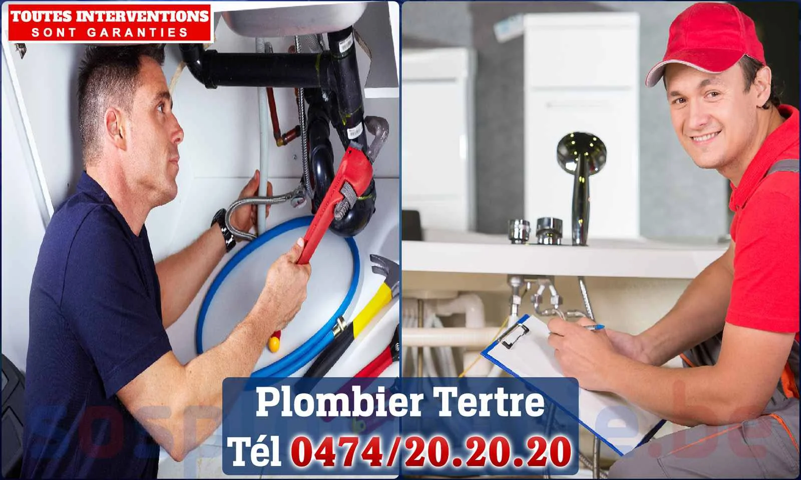 SOS Plomberie - Plombier Tertre pour installation et
                    réparation