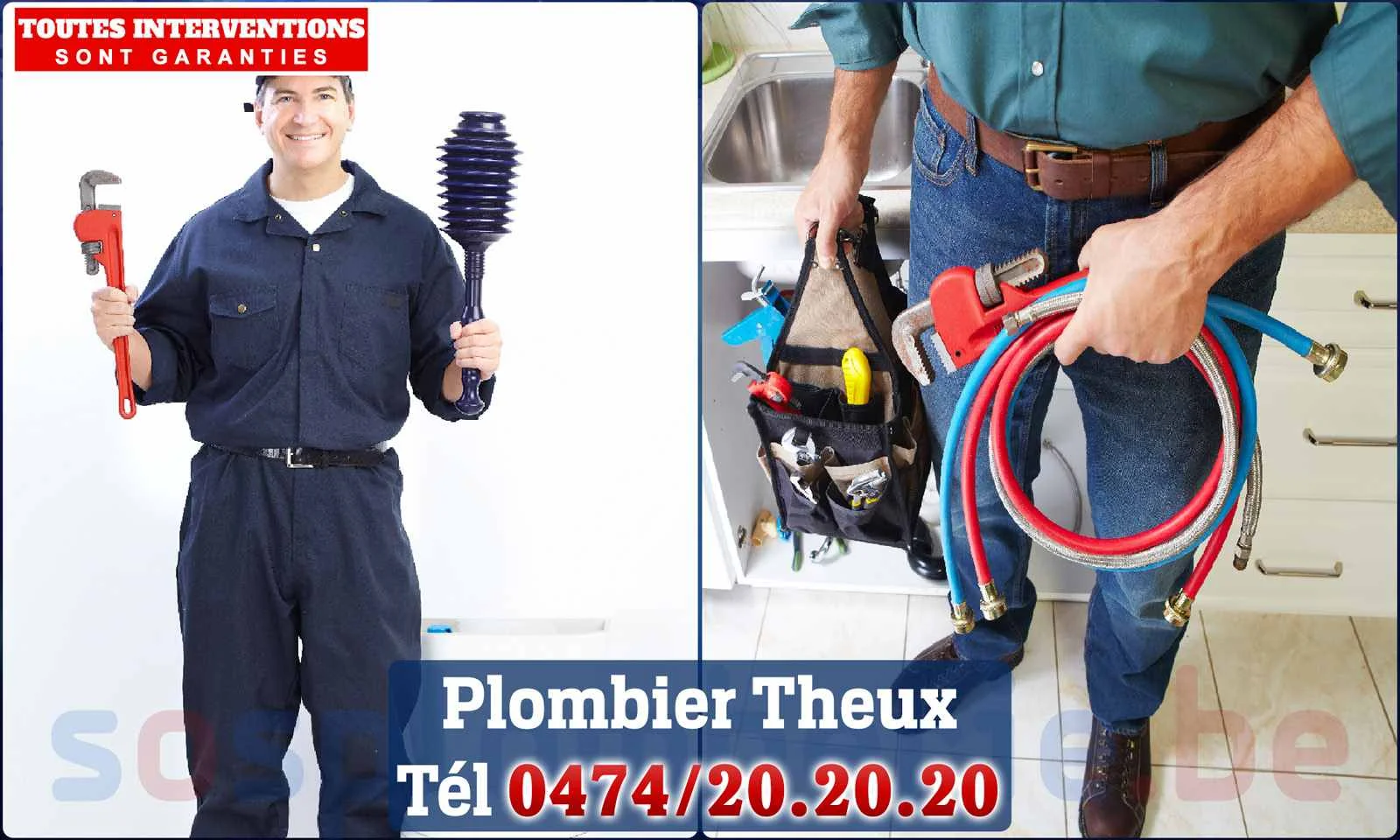 SOS Plomberie - Plombier Theux pour installation et réparation