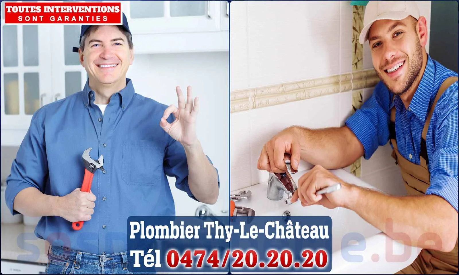 SOS Plomberie - Plombier Thy-le-Château pour installation et
                    réparation