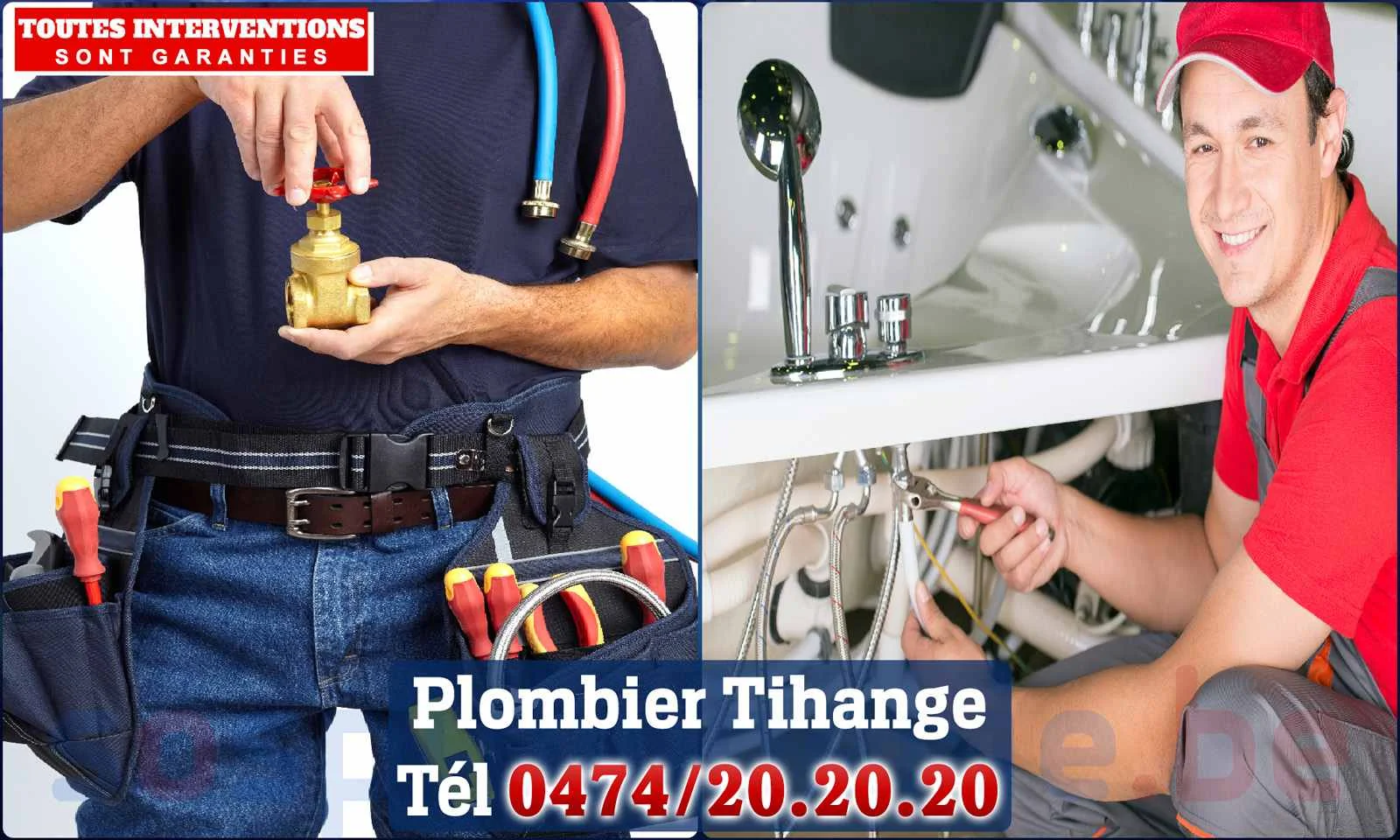 SOS Plomberie - Plombier Tihange pour installation et
                    réparation
