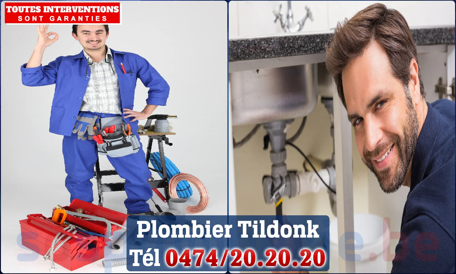 SOS Plomberie - Plombier Tildonk pour installation et
                    réparation