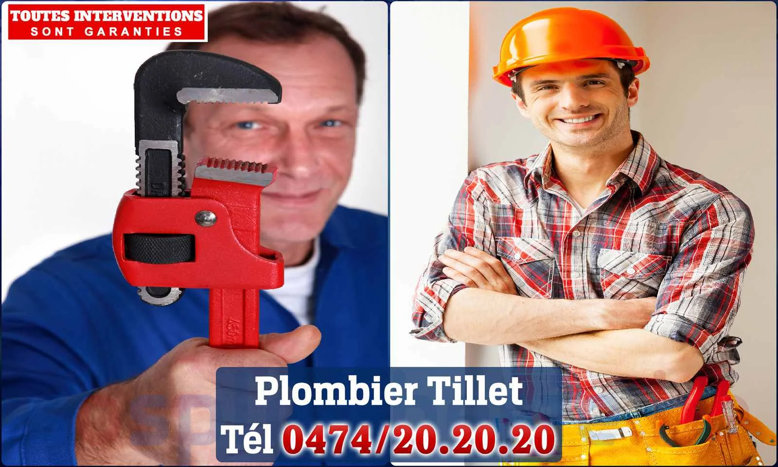 SOS Plomberie - Plombier Tillet pour installation et
                    réparation