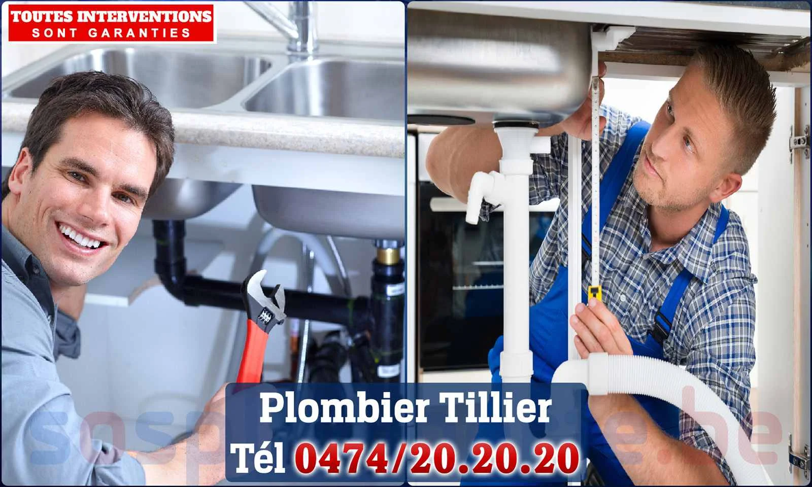 SOS Plomberie - Plombier Tillier pour installation et
                    réparation