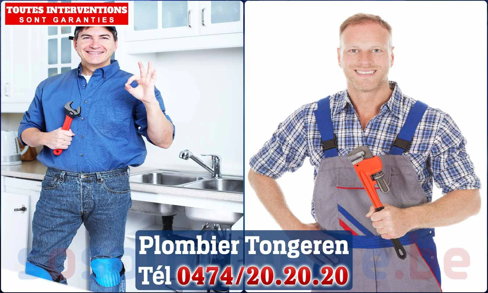 SOS Plomberie - Plombier Tongeren pour installation et réparation