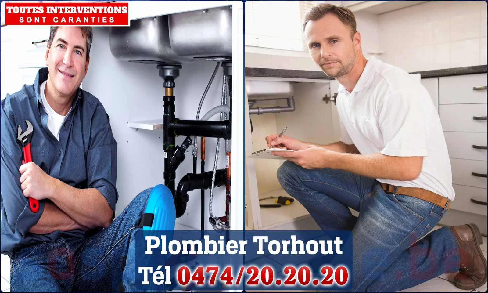 SOS Plomberie - Plombier Torhout pour installation et réparation