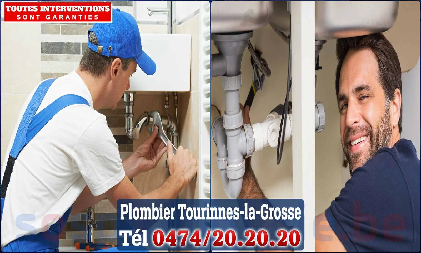 SOS Plomberie - Plombier Tourinnes-la-Grosse pour installation et
                    réparation