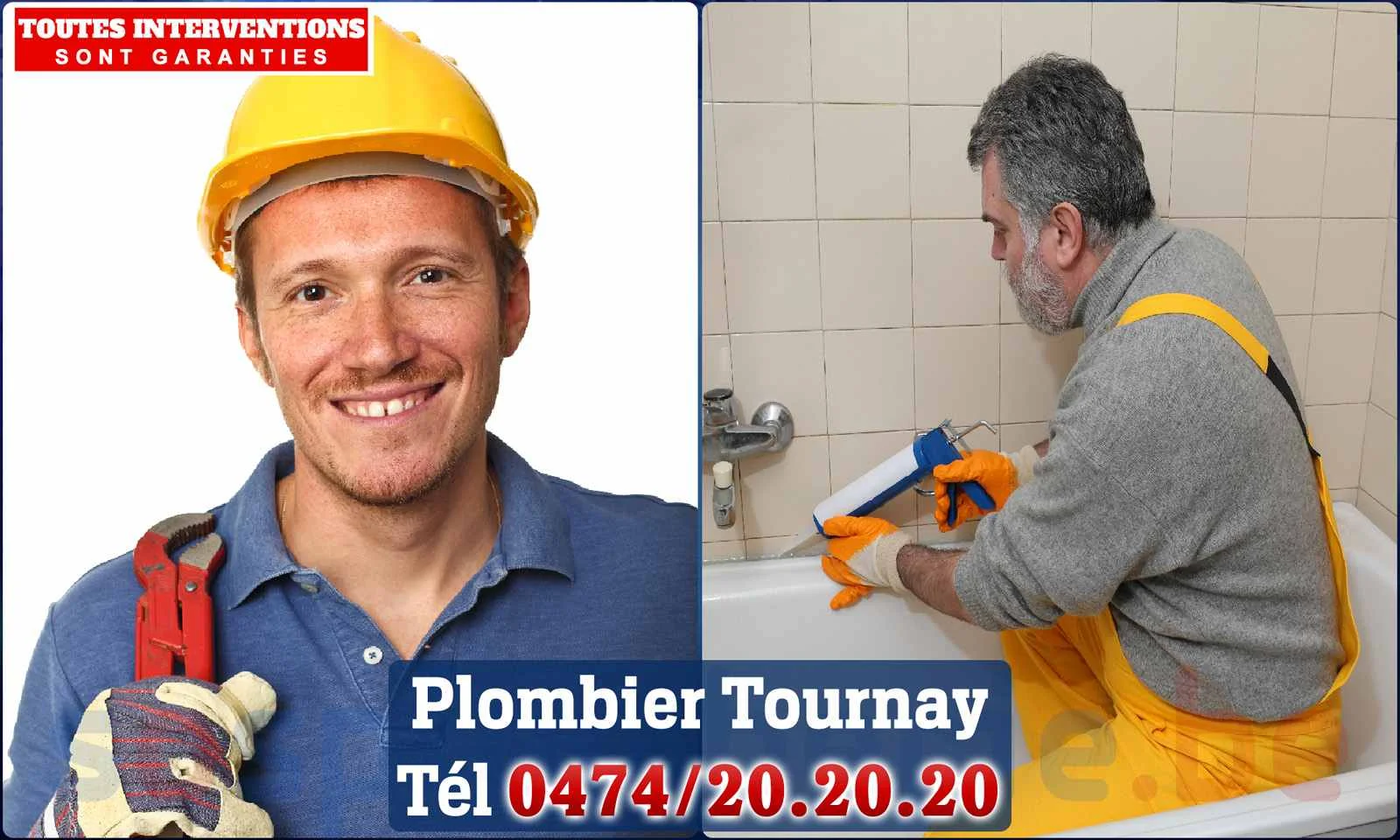SOS Plomberie - Plombier Tournay pour installation et
                    réparation