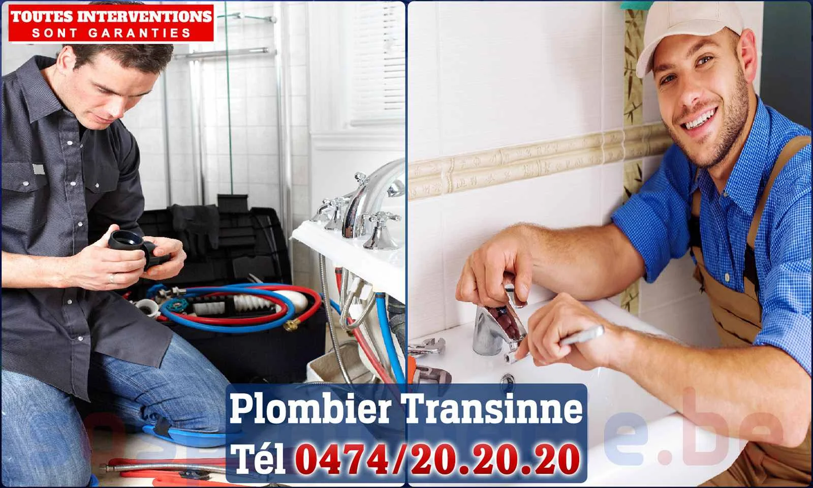 SOS Plomberie - Plombier Transinne pour installation et
                    réparation