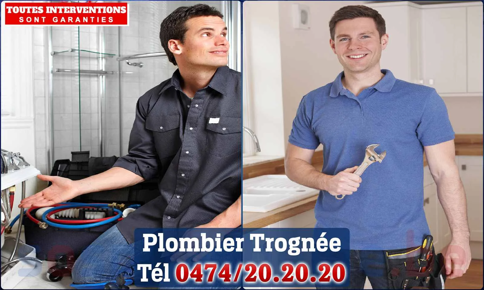 SOS Plomberie - Plombier Trognée pour installation et
                    réparation