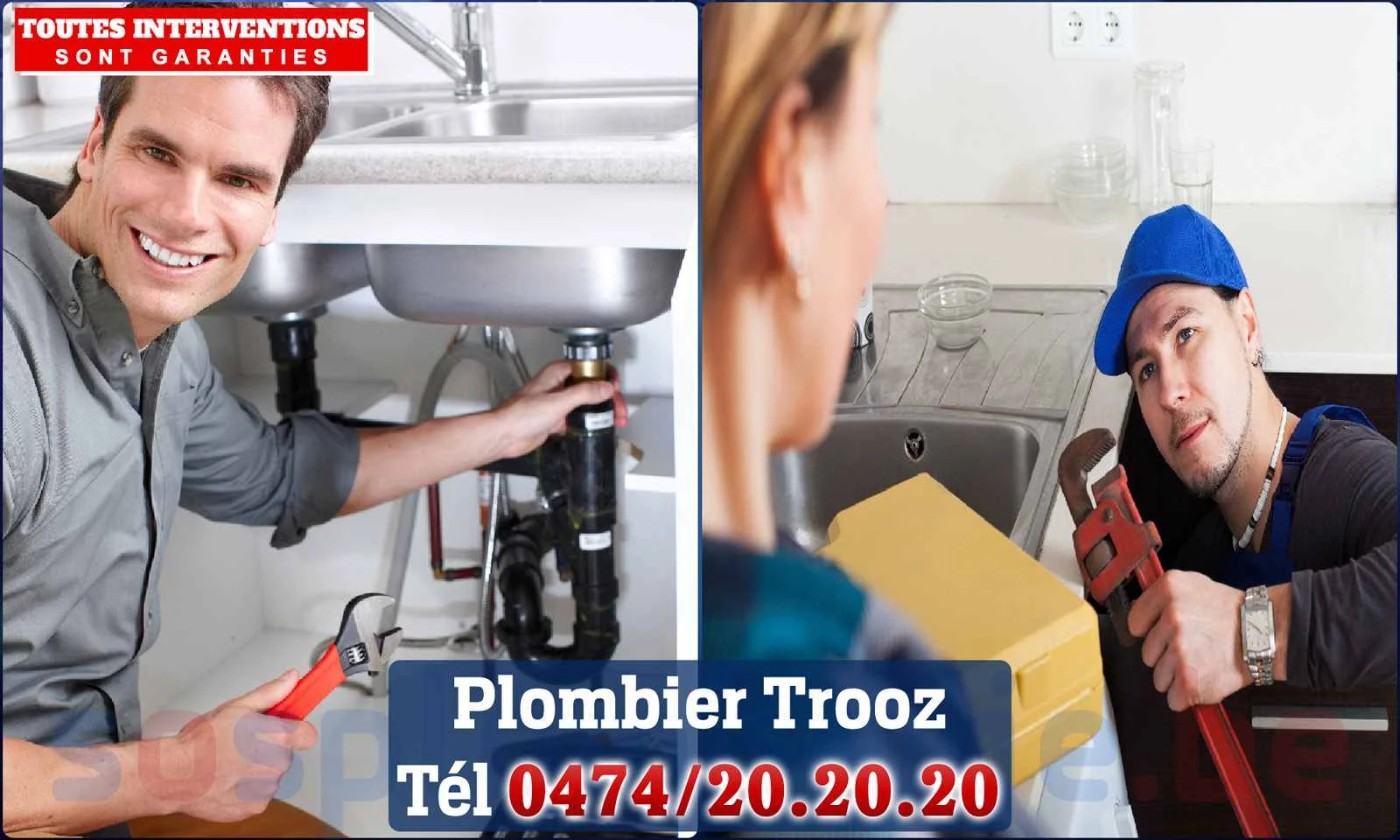 SOS Plomberie - Plombier Trooz pour installation et réparation