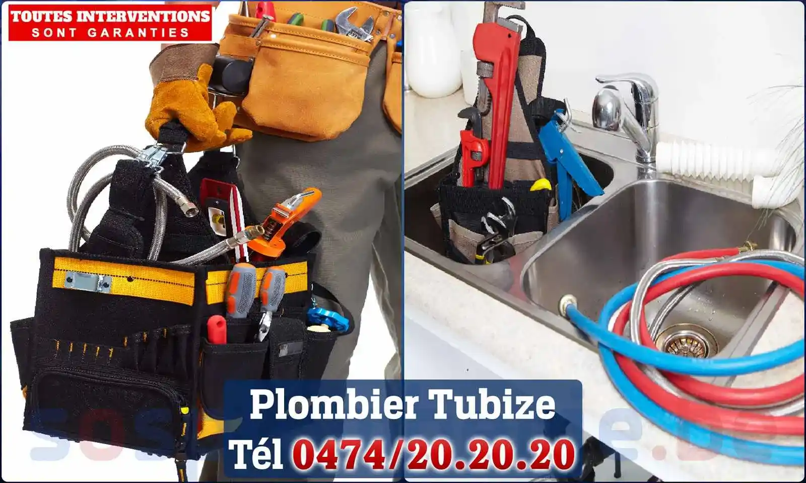 SOS Plomberie - Plombier Tubize pour installation et réparation