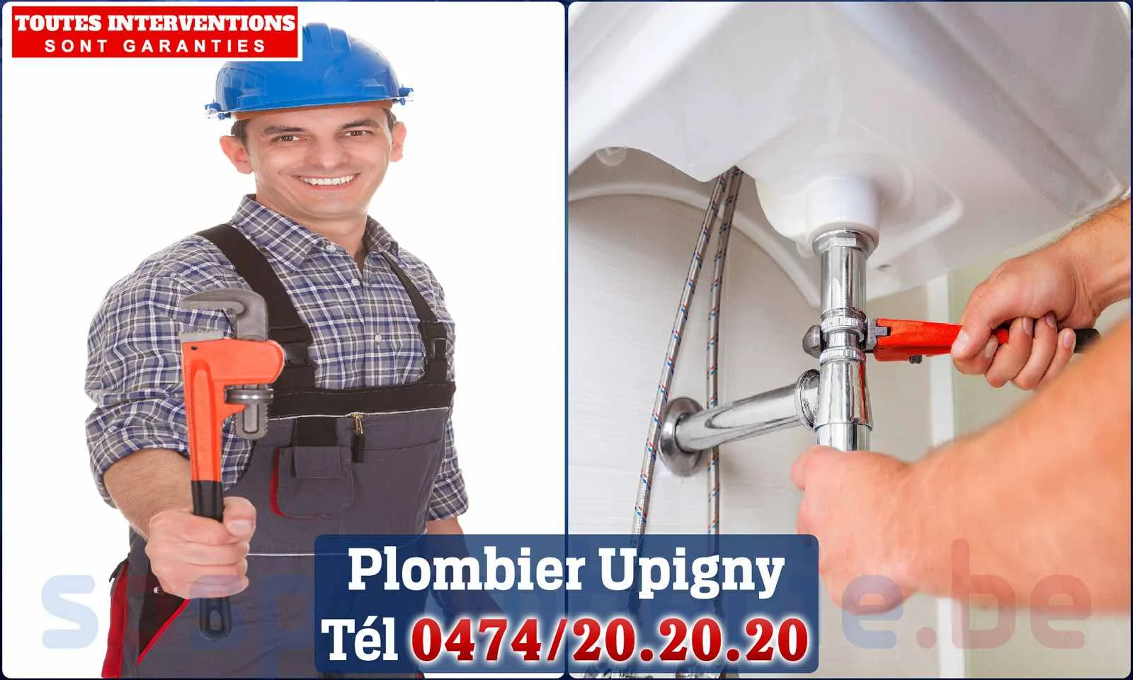 SOS Plomberie - Plombier Upigny pour installation et
                    réparation