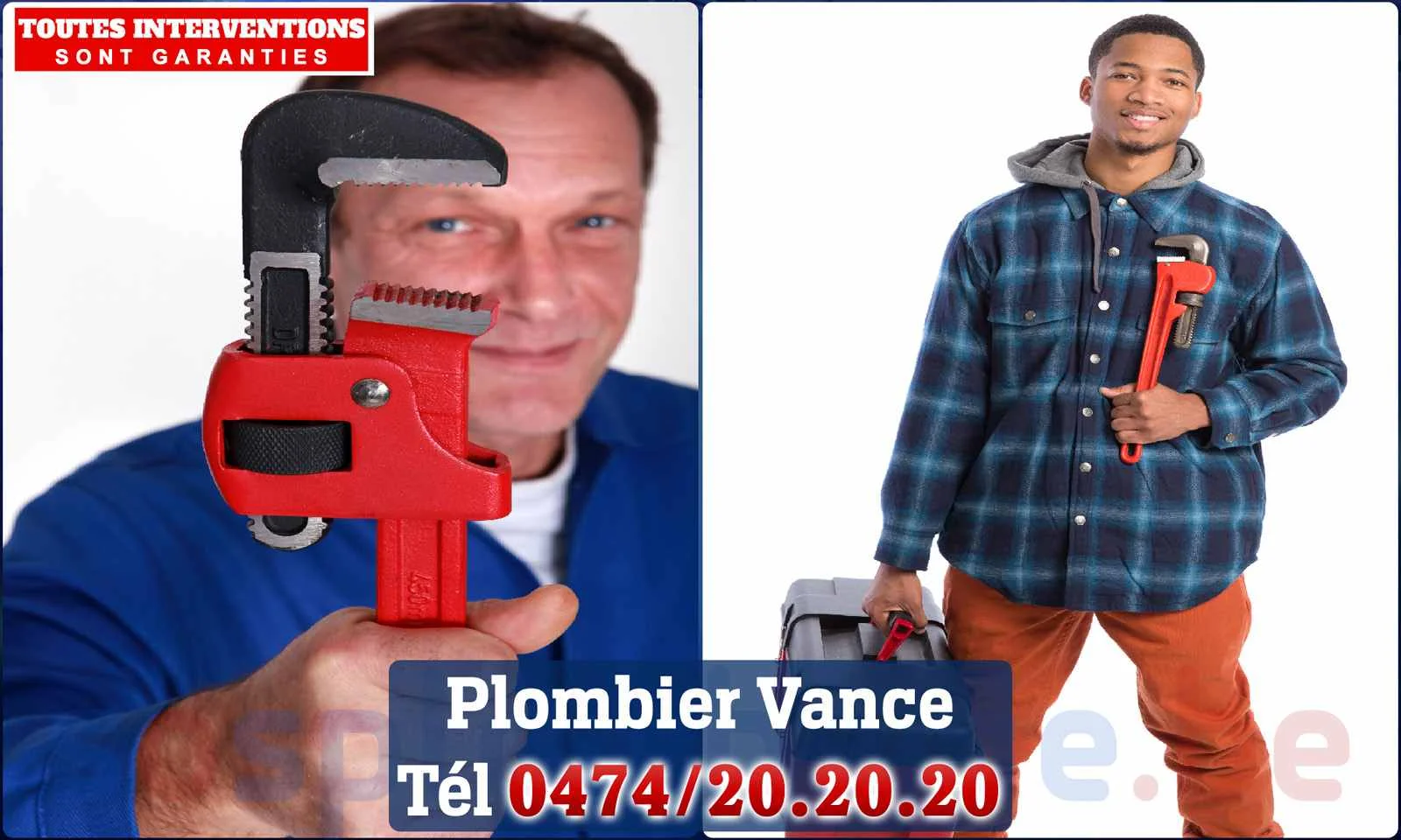 SOS Plomberie - Plombier Vance pour installation et
                    réparation
