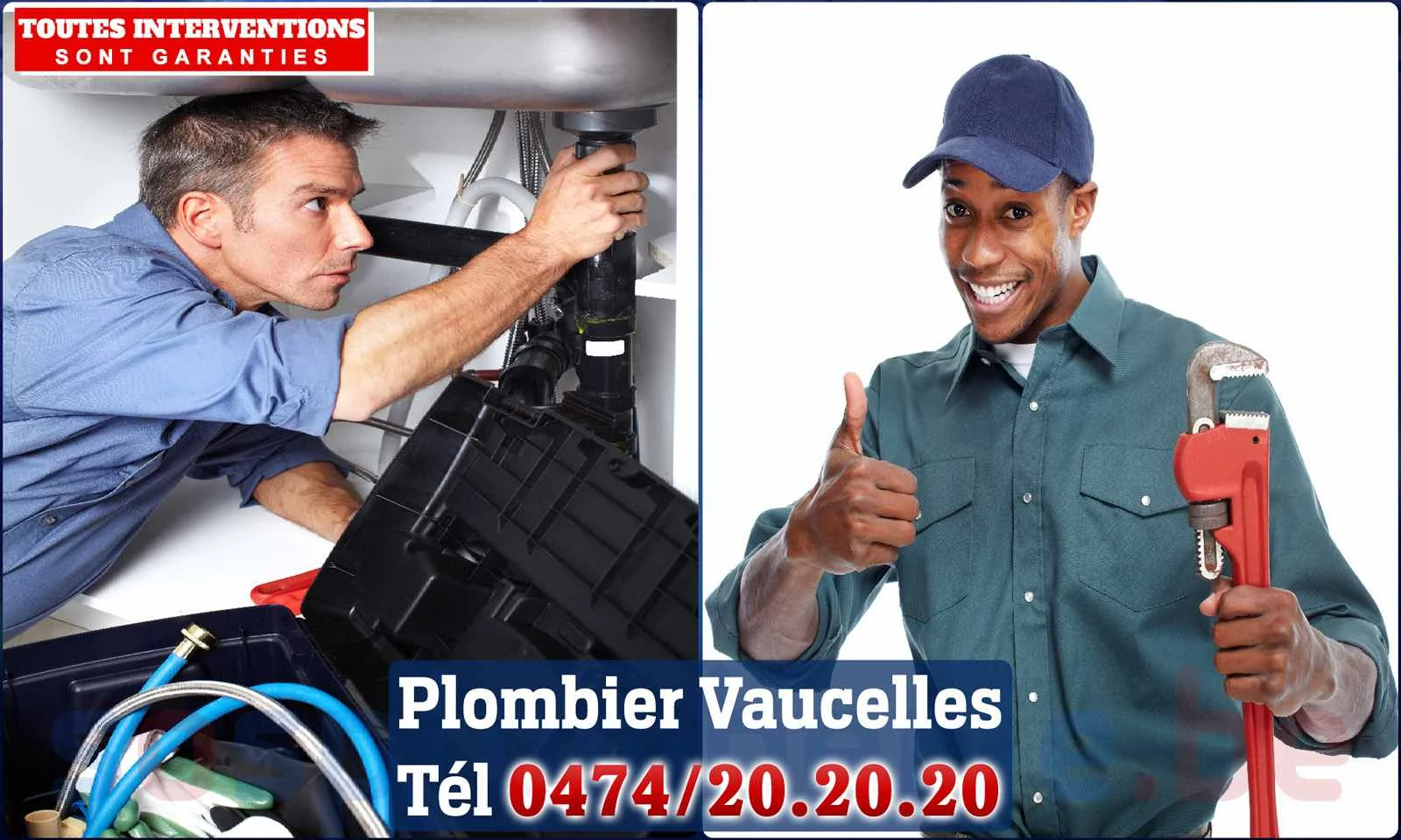 SOS Plomberie - Plombier Vaucelles pour installation et
                    réparation