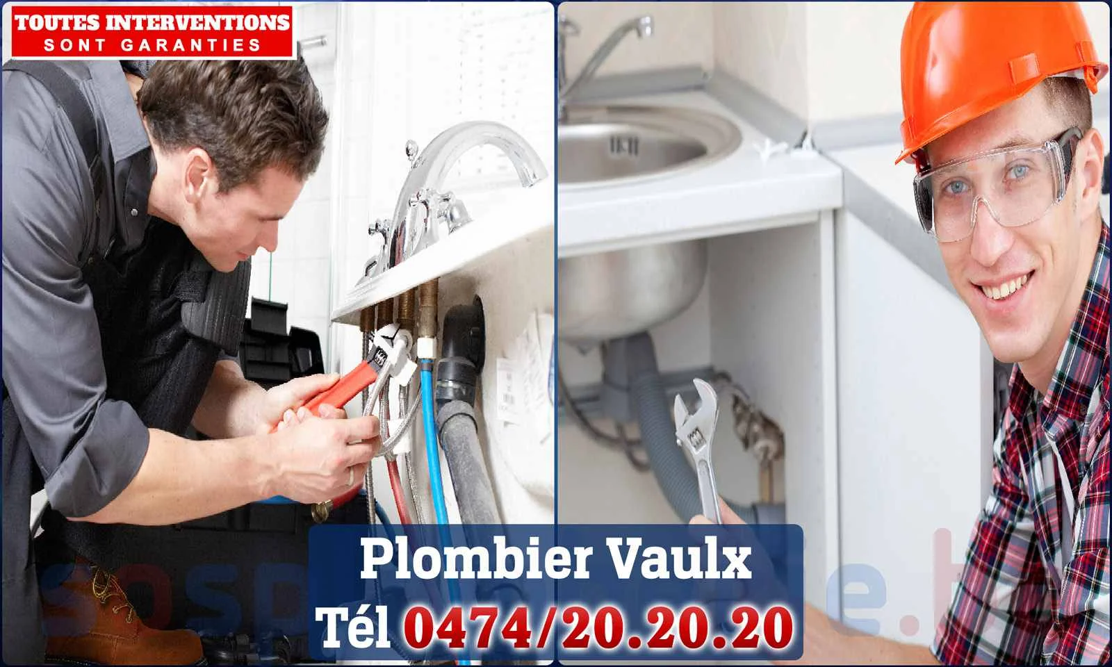 SOS Plomberie - Plombier Vaulx pour installation et
                    réparation