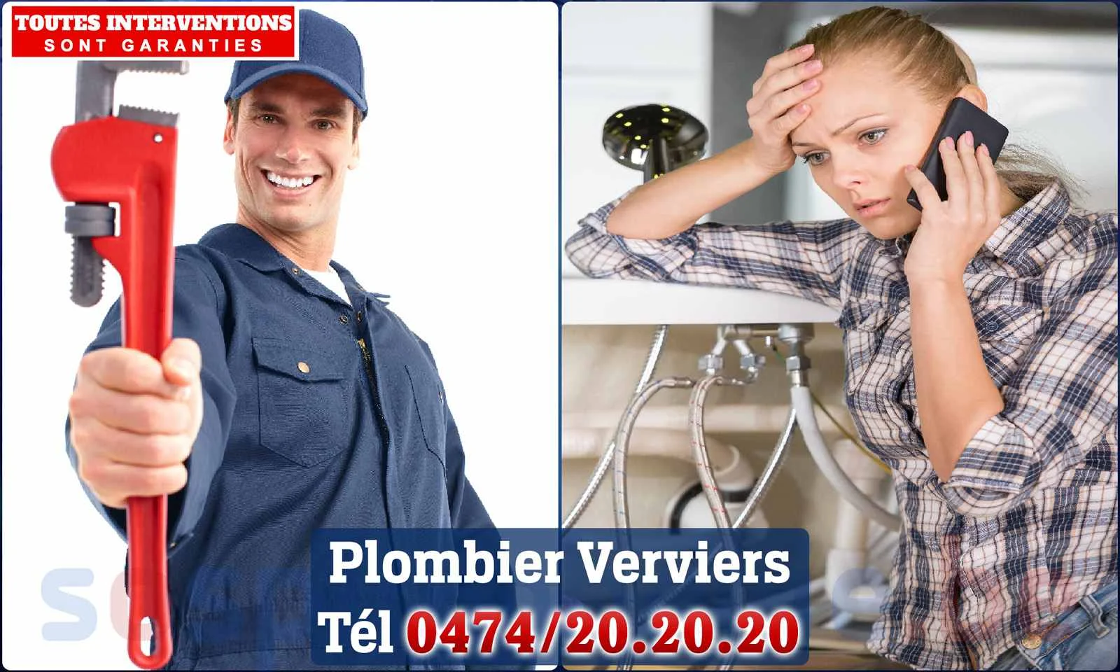 SOS Plomberie - Plombier Verviers pour installation et réparation