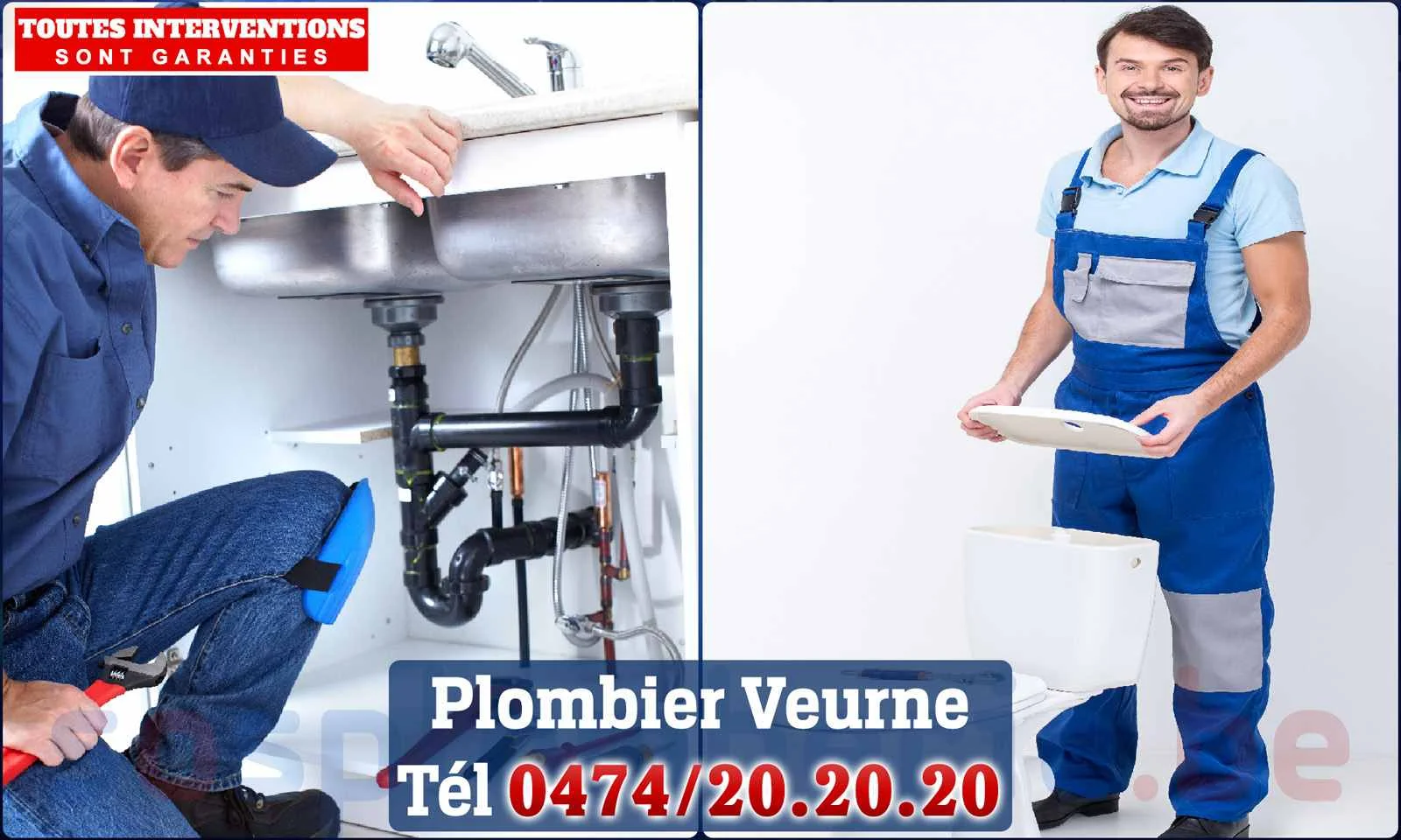 SOS Plomberie - Plombier Veurne pour installation et réparation