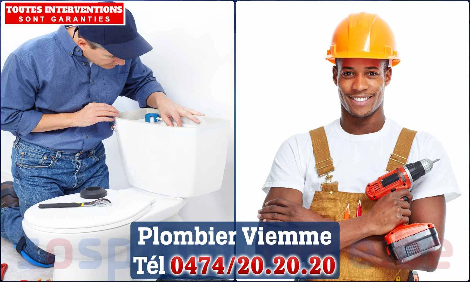 SOS Plomberie - Plombier Viemme pour installation et
                    réparation