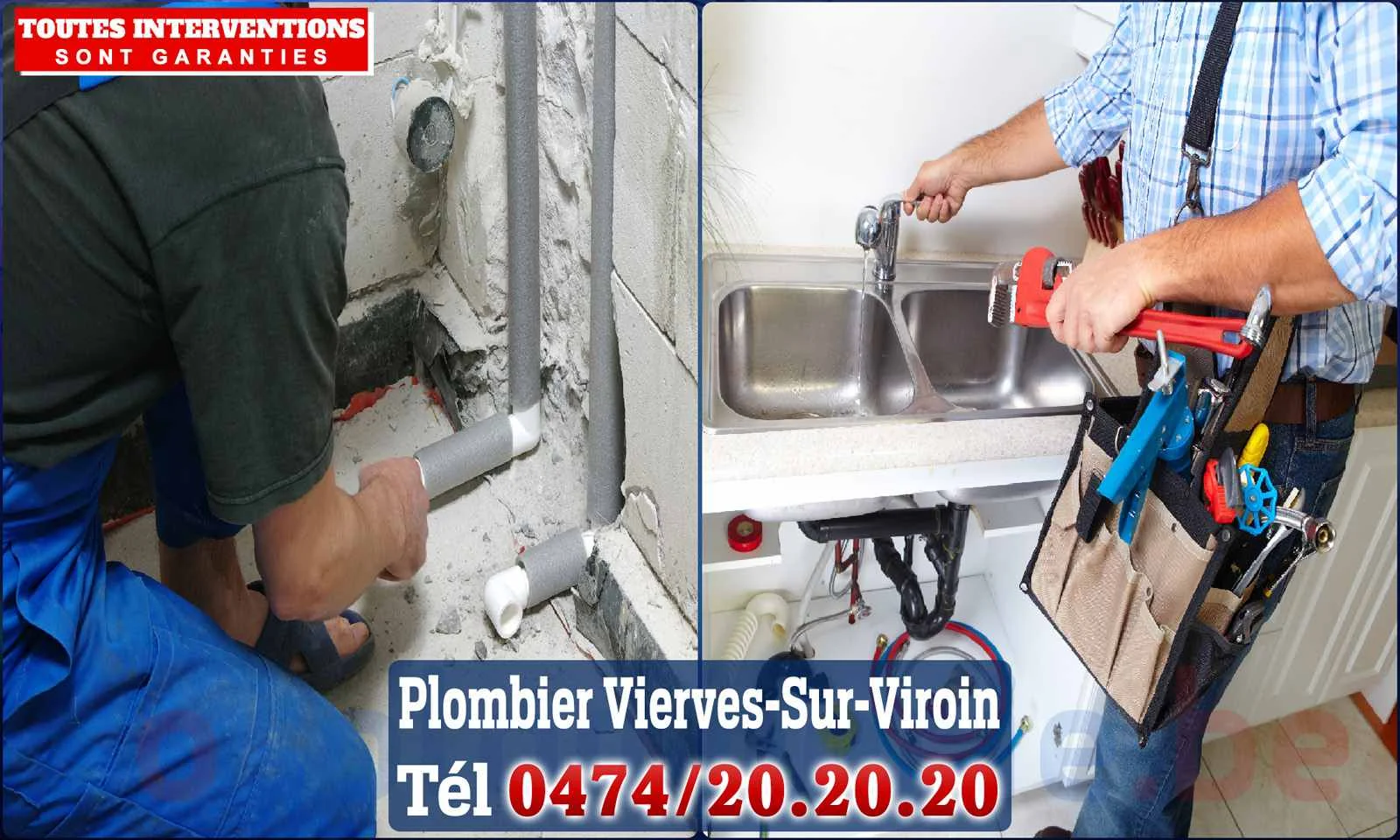 SOS Plomberie - Plombier Vierves-sur-Viroin pour installation et
                    réparation