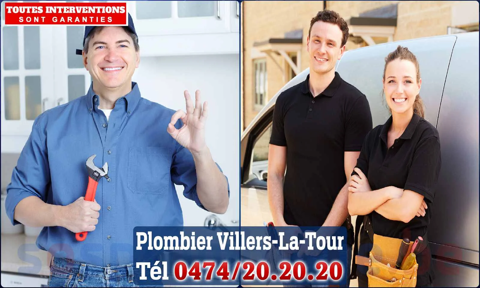 SOS Plomberie - Plombier Villers-la-Tour pour installation et
                    réparation