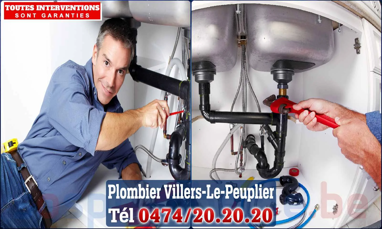 SOS Plomberie - Plombier Villers-le-Peuplier pour installation et
                    réparation