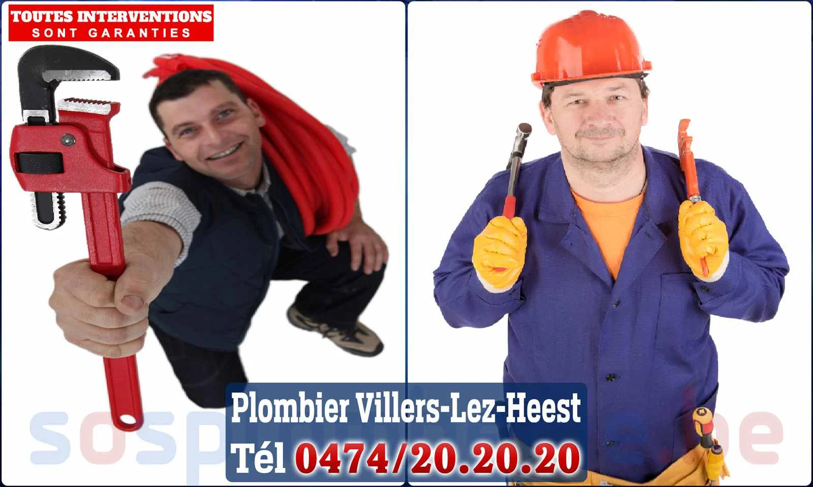 SOS Plomberie - Plombier Villers-lez-Heest pour installation et
                    réparation