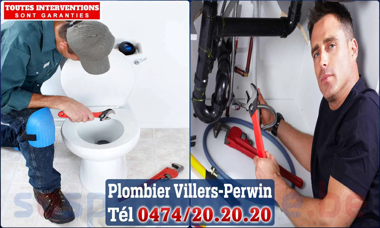SOS Plomberie - Plombier Villers-Perwin pour installation et
                    réparation