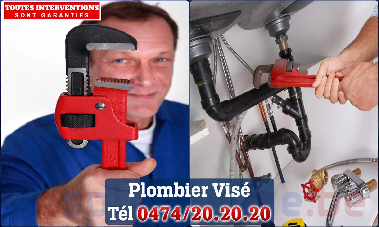 SOS Plomberie - Plombier Visé pour installation et réparation