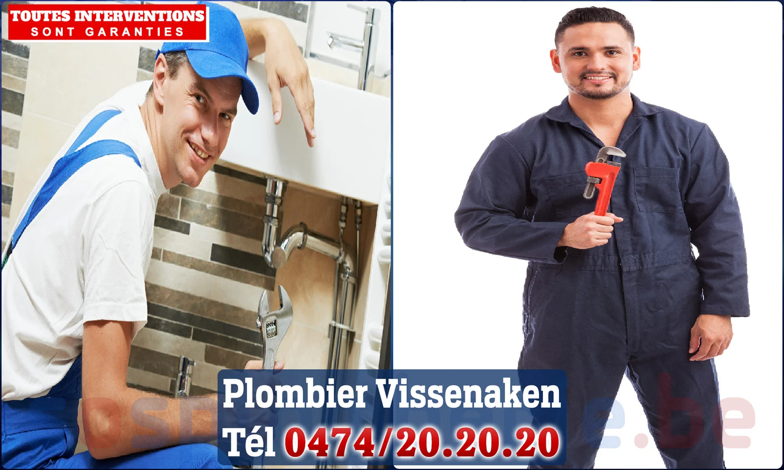 SOS Plomberie - Plombier Vissenaken pour installation et
                    réparation