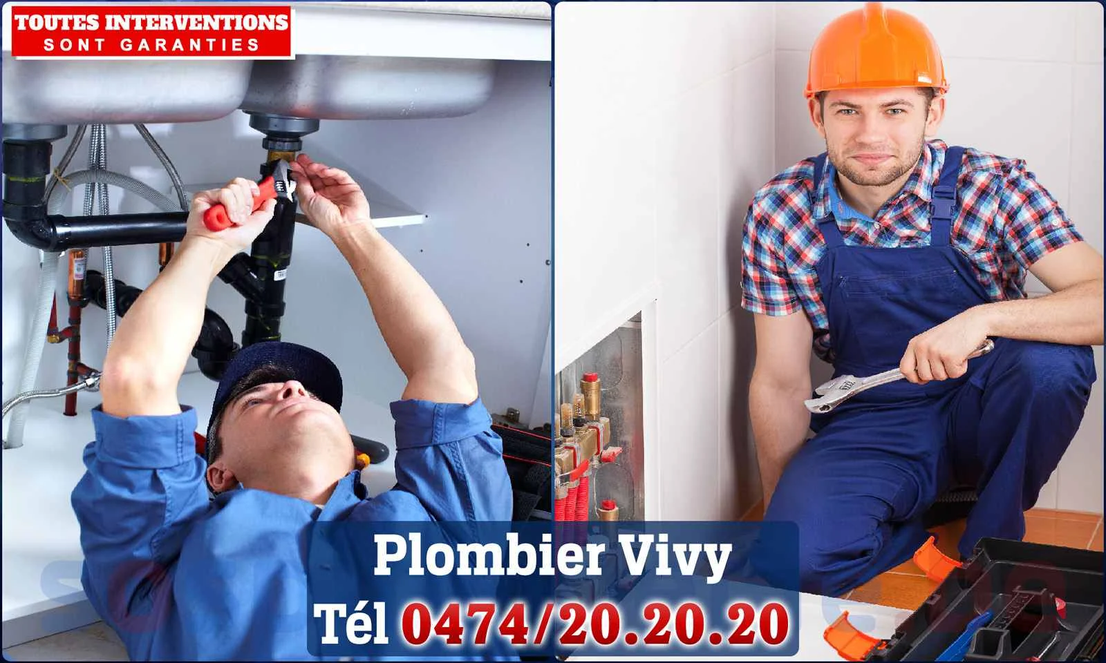 SOS Plomberie - Plombier Vivy pour installation et
                    réparation