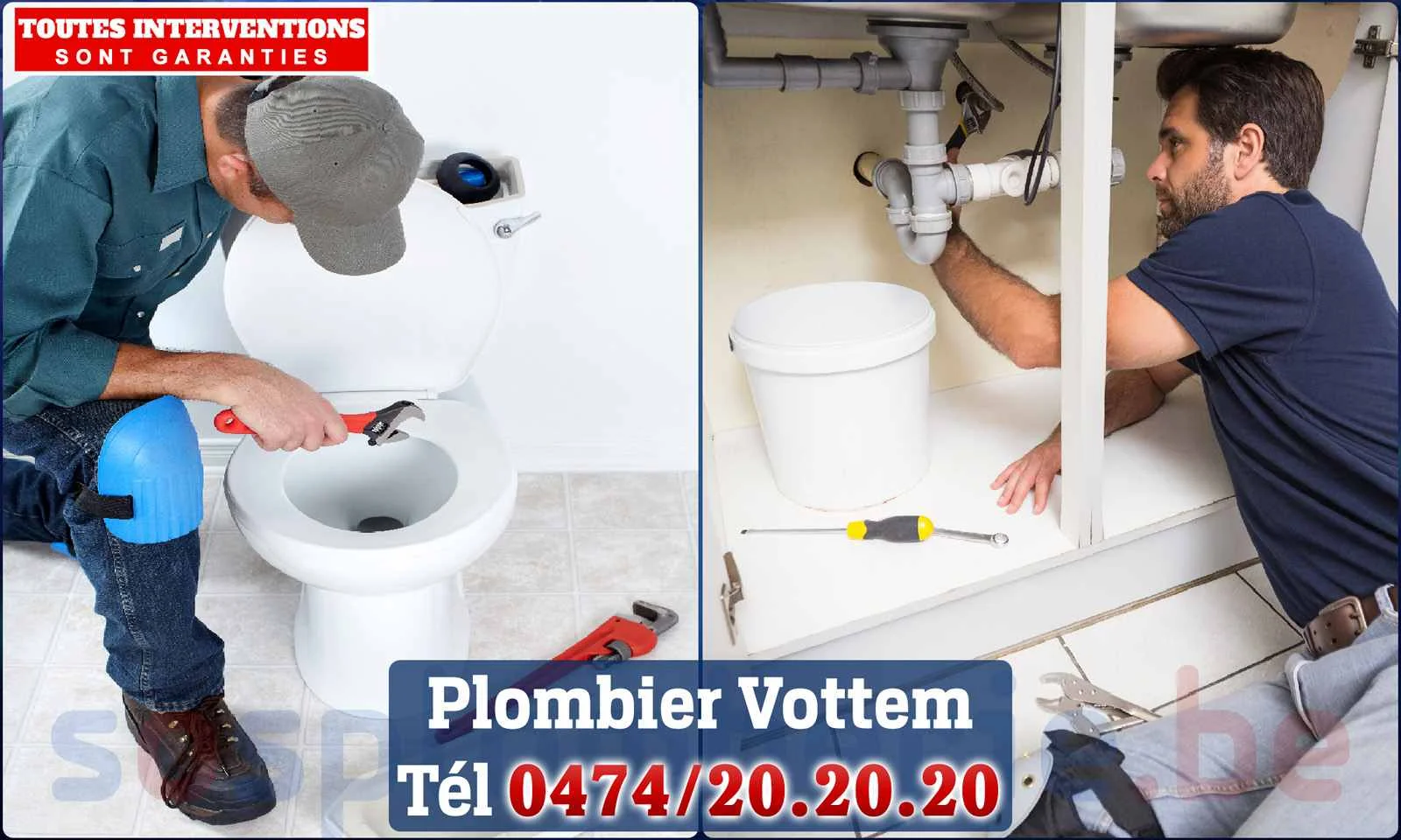 SOS Plomberie - Plombier Vottem pour installation et
                    réparation