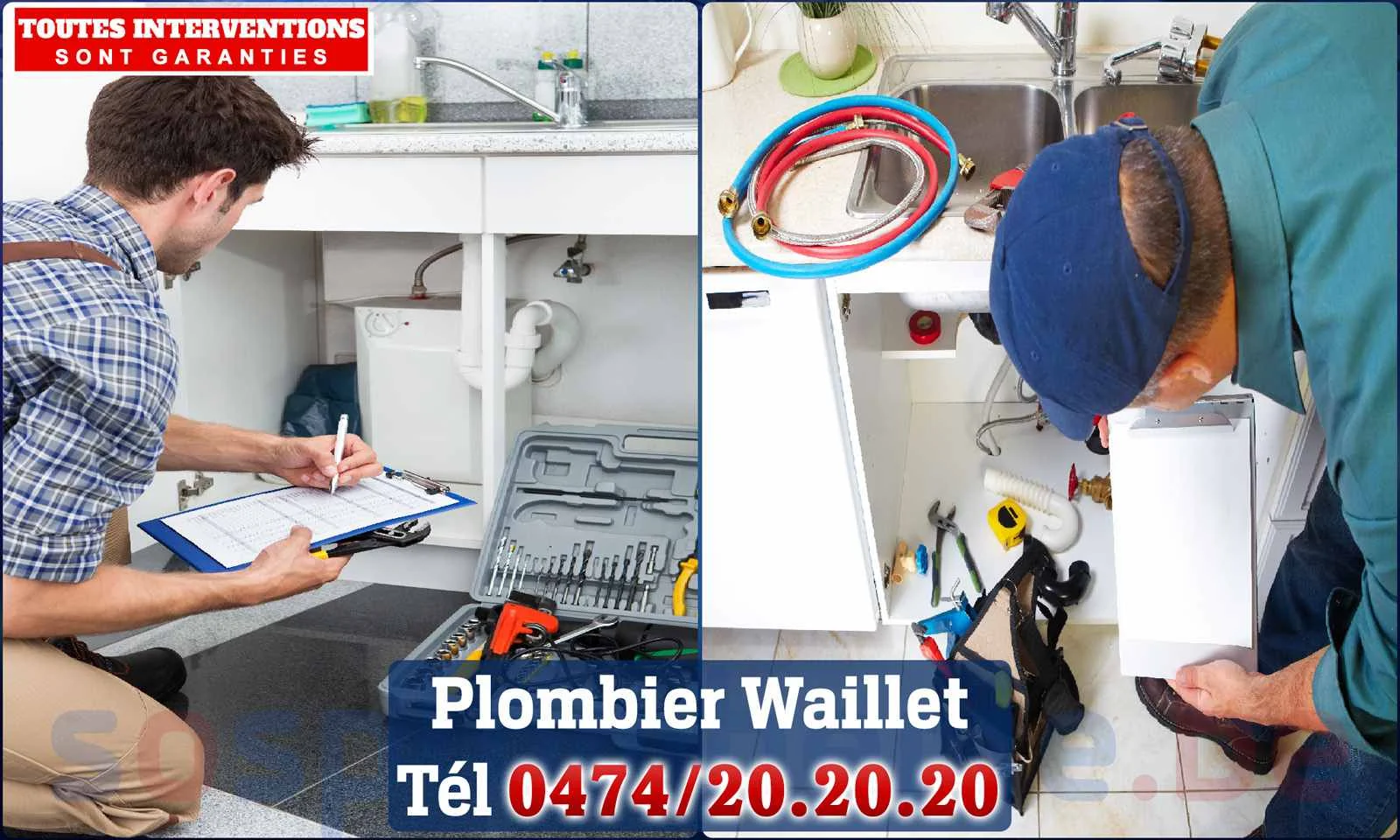 SOS Plomberie - Plombier Waillet pour installation et
                    réparation